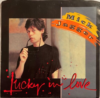 Mick Jagger - Lucky in Love vinyl 45 single