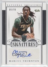 2015 National Treasures College Rookie Signatures 6/99 Marcus Thornton Auto 00gy
