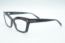 NEW TOM FORD TF 5766-B 052 BROWN HAVANA AUTHENTIC EYEGLASSES FRAMES 54-19