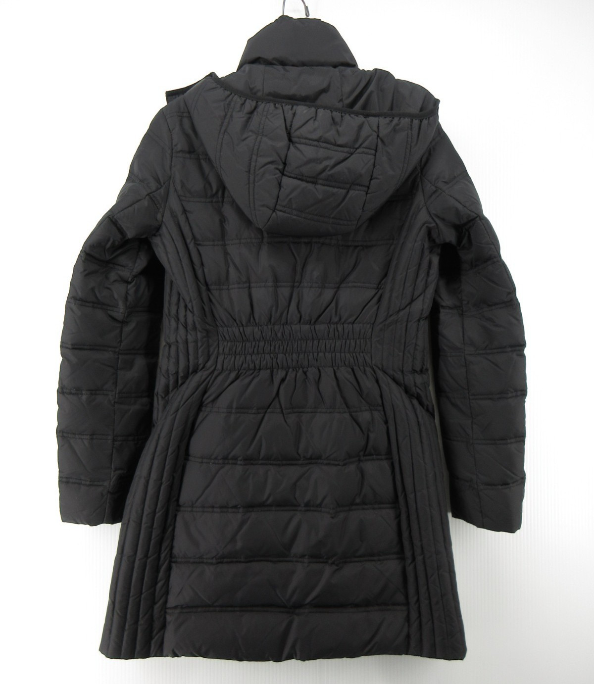 Michael Kors Jacket Women XS Black Down Puffer Coat Quilted Hoodie Insulated * thumbnail 8