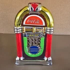 Vintage Coca-Cola Jukebox Cookie Jar 2002 Gibson Rock n Roll Coke