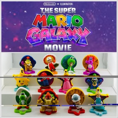 2026 McDonald's Super Mario Galaxy Movie Happy Meal Toys Complete