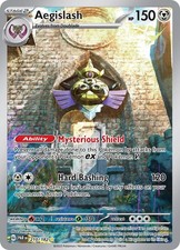 Aegislash PAR 210/182 Pokémon SV04: Paradox Rift Illustration Rare Holofoil E...