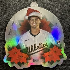 2025 Topps Holiday - Oversized Ornaments Die-Cuts Jacob Wilson #OO-7 (RC)