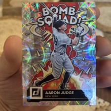 2022 Panini Donruss Bomb Squad Aaron Judge #BS-6 Silver /349 Pack Fresh Minty