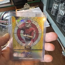Leaf 2013 On Target Signatures Landry Jones Autograph /10 Football Card