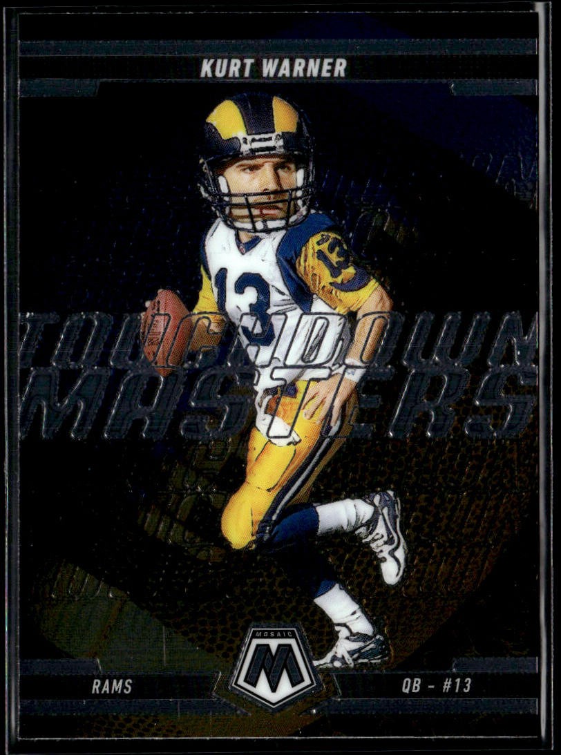 2025 Panini Mosaic #19 Kurt Warner Touchdown Masters