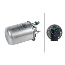 Kraftstofffilter Leitungsfilter Ø 91 mm HELLA für u.a. NISSAN JUKE