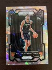2023-24 Panini Prizm Victor Wembanyama Cracked Ice Prizm Rookie Card Rc 💎