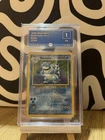 Pokémon TCG RARE Blastoise Holo Card Base Set 2/102 Heavy Play Graded