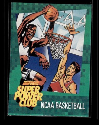 1992-95 Nintendo Power Super Power Club #40 NCAA Basketball