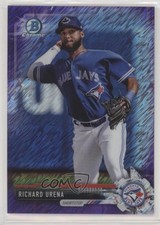2017 Bowman Chrome Prospects Purple Shimmer Refractor Richard Urena #BCP164 0ff3