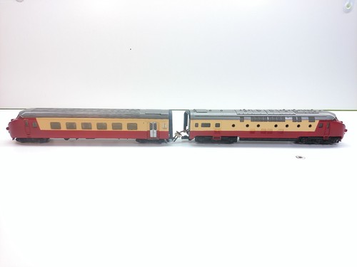 Märklin H0 3071 Zug-Set, 2.tlg., Licht, ohne OVP, geprüft#1584 | Zustand: Gebraucht