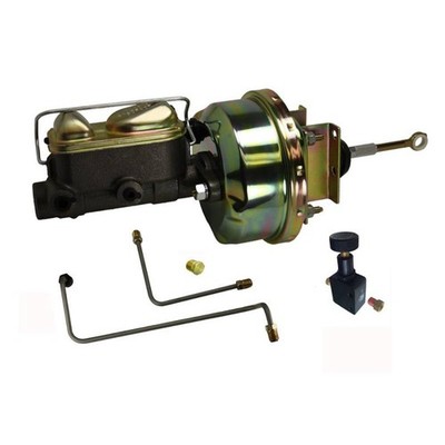 LEED Zinc Power Brake Booster Conversion Kit Mustang A/T 65-66 w/ Adjustable ...