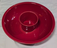 FIESTA Scarlet CHIP and DIP SET,  NEW in Box   Only at Macy's   Retired!!