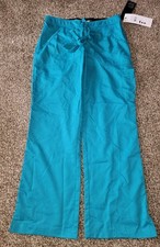Greys Anatomy Womens Medical Scrub Pants Teal Xsmall Petite 28" 4245 NEW