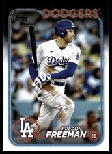 Freddie Freeman 2024 Topps #102 Dodgers MLB READ FREE SHIPPING AutographDen
