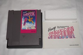 Heavy Shreddin (Nintendo NES) Complete in Box CIB