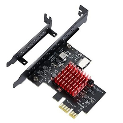 PCI Express Expansion Card, PCIE 1X to USB 3.1 Controller, 10 Gbps PCE 1x 1U1E