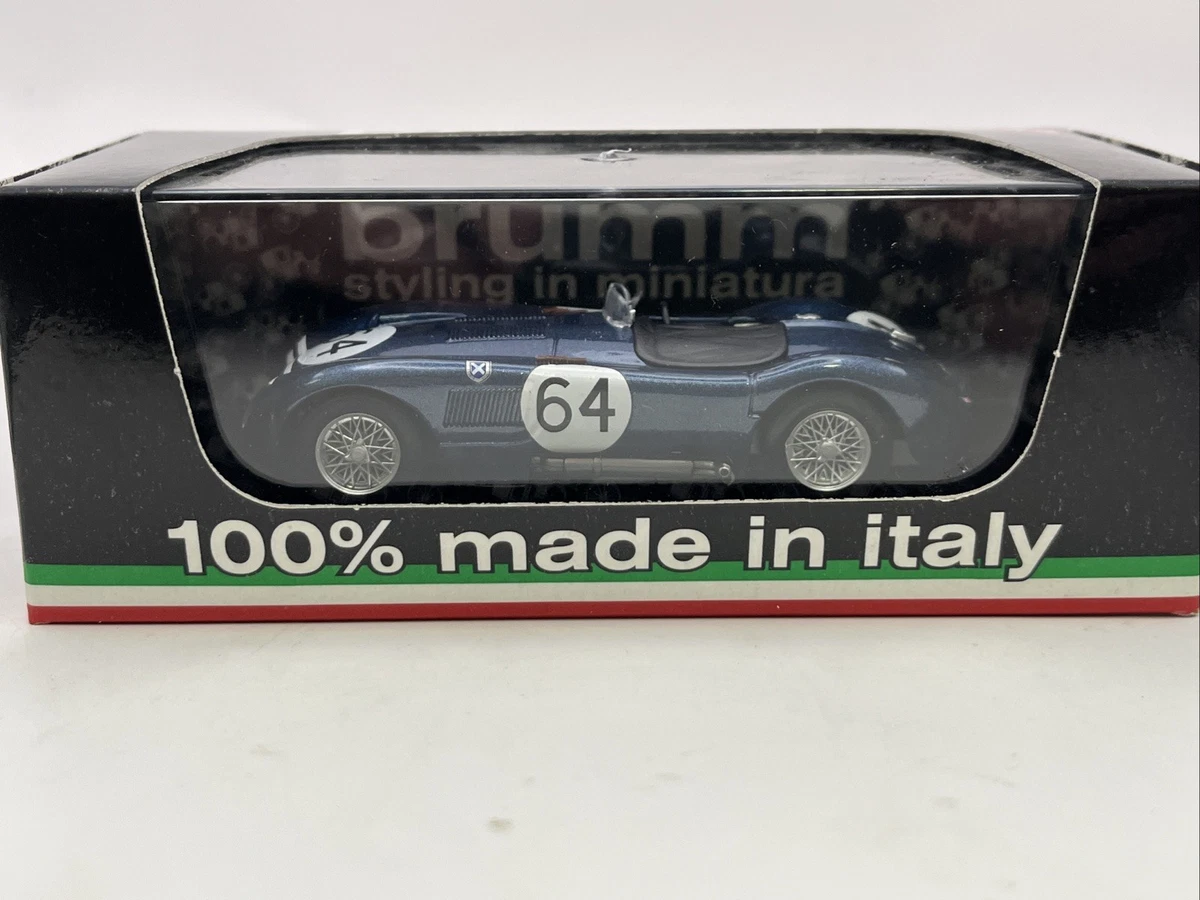 Miniature Brumm 1/43 – Jaguar 3.5L De 1948 – Noire – Réf R102 – Occasion