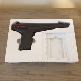 The Trojan Phazer Light Gun With Enforcer & Skeet Shoot Carts - Amstrad GX4000