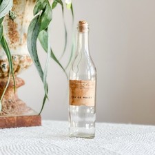 Antique French Pharmacy Bottle Eau De Roses Apothecary Perfume Bottle