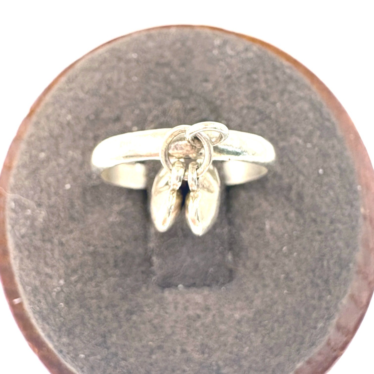 VTG Solid Sterling Silver 925 Dangling Hearts Des… - image 3