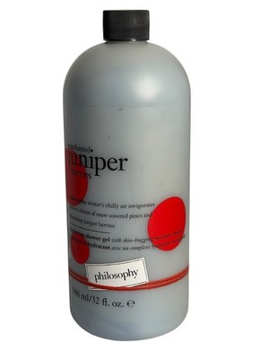 Philosophy Enchanted Juniper Berries Scent Shower Gel Shampoo Bubble Bath 32OZ.