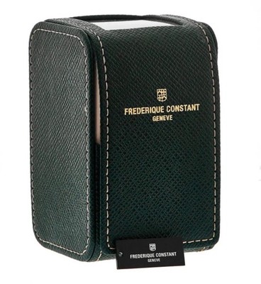 Brand New Frederique Constant Green Single Watch Travel Box Case