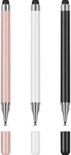 2-in-1 Stylus Pen for Touch Screen, 3pcs High Precision Universal Stylus Pen
