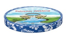 Country Brook Design® 3/8 Inch Royal Blue Hawaiian Polyester Webbing, 5 Yards