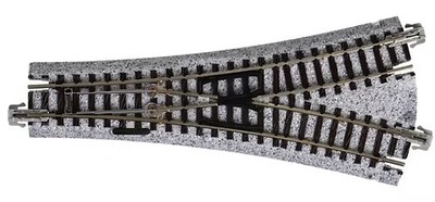 KATO 20-222 N #2 Electric Wye (Y) Turnout, Curve Radius 481mm, Curve 15 Degree