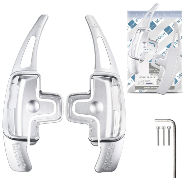 Brandt Schaltwippen Silber FüR Mercedes E-Klasse W212 S212 A207 C207 GLK X204-image