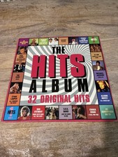 THE HITS ALBUM-32 Original Hits 12" LP Double Album Vinyl Record 1984 