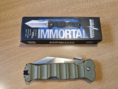 Cold Steel Immortal CTS-XHP OD Green Mike Wallace Design - Neuwertig