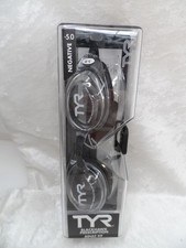 TYR Blackhawk Racing Swim Goggles Adult Negative -5.0 Diopter NEW