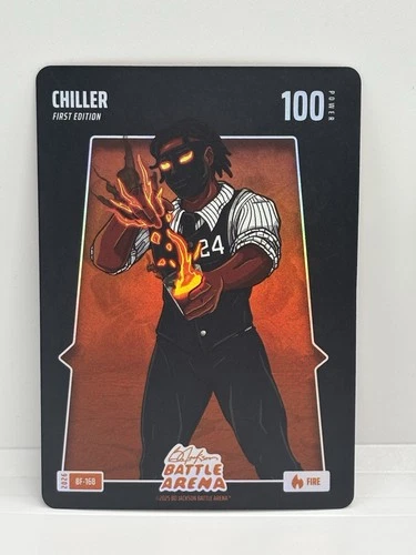Cam Thomas Chiller 2026 Bo Jackson Battle Arena Fire BattleFoil BF-168