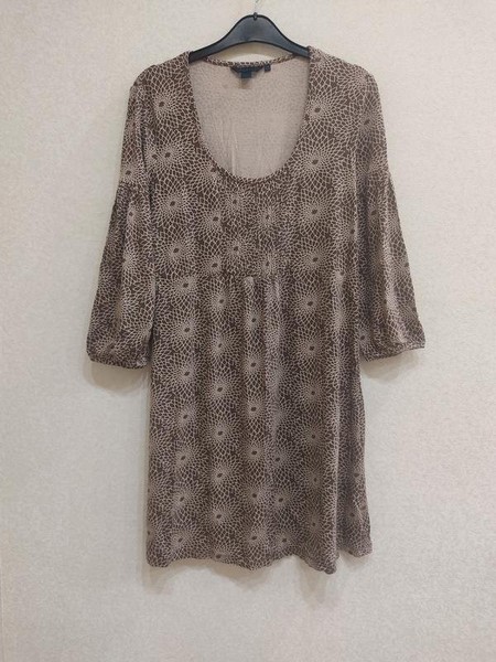 Women Boden Dress Brown Viscose 40 / L / 48