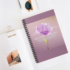 Gratitude Spiral Notebook