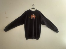 Mickey Unlimited Disney Mickey Mouse Black Crewneck Pullover Sweatshirt Adult XL
