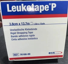 Bsn Leukotape P Sports Tape 1.5'' X 15 Yard Roll 76168 Each Use with Cover-roll