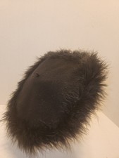 Women's Faux Fur Trim Beret