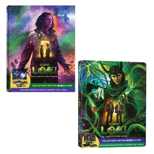 Loki Seasons 1-2 (4K Steelbook) New