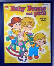 Vintage 1978 Whitman Baby Beans and Pets 1942-2 - Uncut/Unused