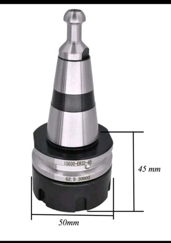 High Density Edelstahl ISO30 ER32-45 3000 Balance Spannzangenfutter CNC Fräsen - Bild 1 von 6