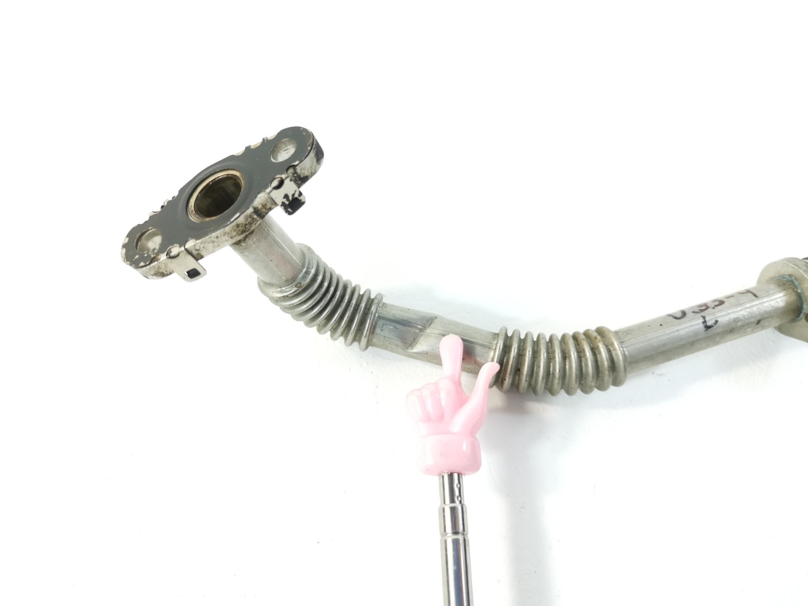 Maserati Levante 3.0 AWD 2017 Left Side Turbo Charger Oil Feed Line Pipe OEM