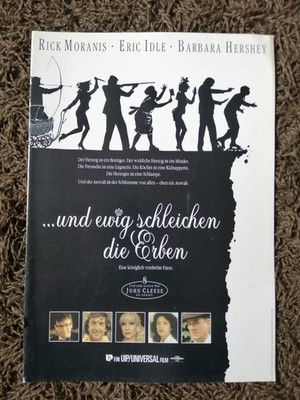 und ewig schleichen Die Erben   Rick Moranis / Eric Idle   Presseheft