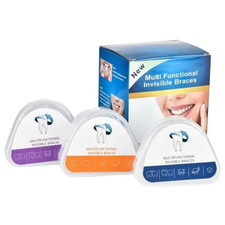 3 Stage Orthodontic Retainer Teeth Corrector Dental Straighten Braces Trainer UK