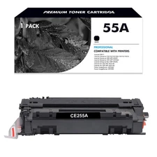 1PK CE255A Toner Cartridge for HP 55A LaserJet Enterprise MFP M525f M525dn M525c