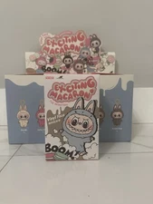 *USA* AUTHENTIC POP MART LABUBU MONSTERS EXCITING MACARON (VINYL FACE BLIND BOX)